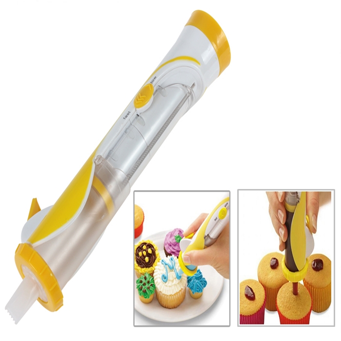 Buy Battery Operated Frosting Deco Pen Magic Cupcake Cookie Cake